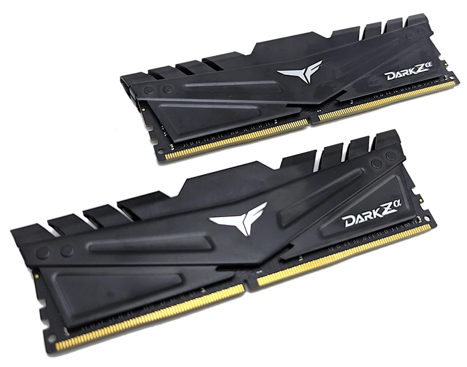 Team Group T-Force Dark Za 32GB Kit 2x16GB DDR4 3600MHz RAM TDZAD416G3600HC18JBK - Image 1 of 4