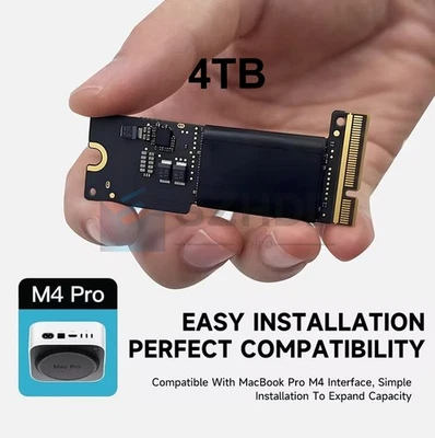 Mac Mini M4 PRO SSD 4TB For M4 PRO SSD Capacity Upgrade Memory DIY Reair Kit NEW - Image 1 of 4