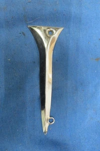 Nacelle Flash, Chrome, Short, 1958-66 Triumph 500cc Twins # 97-0877 Drive Side - Imagen 1 de 6