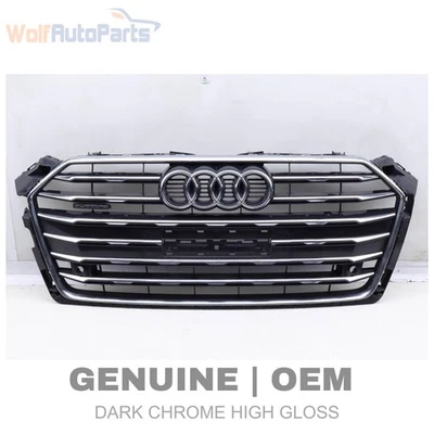 2017-2024 AUDI A5 CABRIOLET B9 - Front Radiator / Bumper Grille (Center) - Image 1 of 4