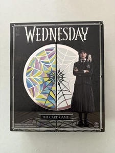 NETFLIX “Wednesday”Addams Family The Card Game From Spin Master Games 3-6 PL 10+ - Picture 1 of 2