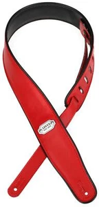 Levy's M26VP Reversible Vinyl Guitar Strap - Red/Black - Picture 1 of 6