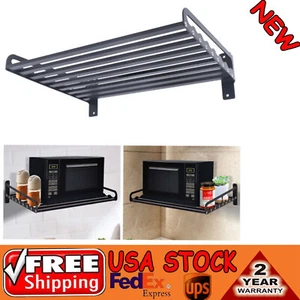 Wall Mount Microwave Oven Bracket Kitchen Storage Cooker Holder Shelf 20*15.6" - Picture 1 of 13