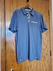 Oakley Mens Polo Size Large Tailored Fit Coupe Grey