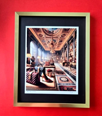 ALEXANDER DULAC + ALTO LUJO Firmado a Mano Impresión Auténtica Edición Limitada de 10 Certificado de Autenticidad Foto 1 de 3