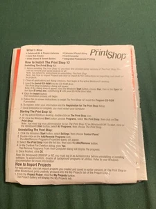Broderbund The Print Shop Essentials 12 (2000, Software CD-ROM) OEM - Picture 1 of 2