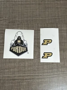 Purdue Boilermakers Color Sticker Decal Car Truck Auto Laptop Sticker Bundle - Picture 1 of 1