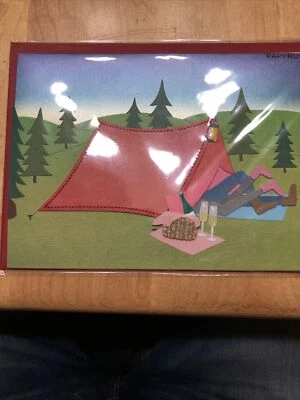 Papyrus VALENTINE"S DAY Card "Happy Campers"  - Image 1 of 2