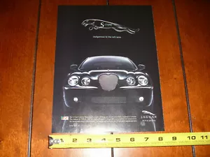 ANNUNCIO ORIGINALE JAGUAR S TYPE R 2003 - Foto 1 di 6