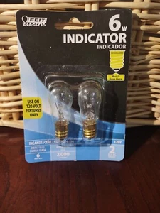 Feit Electric 6W Indicator 2 Pack Bulbs - Picture 1 of 4