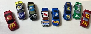 Konvolut 1991, 93, 98 McDonalds, Mattel, Hot Wheels, Matchbox Nascar 8 Stück - Bild 1 von 10