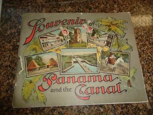 SOUVENIR ALBUM OF PANAMA AND THE CANAL  Vintage Copy - Bild 1 von 5