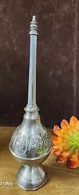 Antique Persian Silver Plated Rose Water Sprinkler 10  • 114.61$
