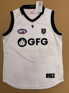 Biała koszula treningowa Port Adelaide Power 2022 Guernsey XL AFL Toyota - Zdjęcie 1 z 3