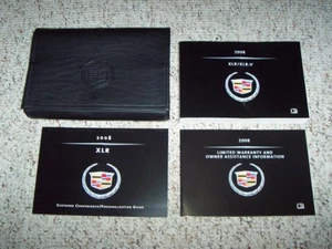 2008 Cadillac XLR XLR-V Convertible Owner Manual Set Alpine White Platinum - Picture 1 of 1
