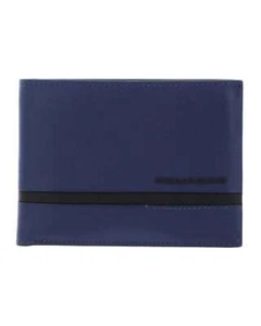 Piquadro Wallet Pu257w117r Classic Blue Man - Picture 1 of 4