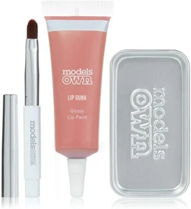 NEW Models Own Lipgloss Lip Gunk Bold Paint Kit Pink Shade 07 Punk Free P&P UK - Picture 1 of 1