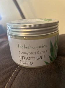 Healing Garden Eucalyptus & Mint Epsom Salt Scrub Free Ship 16 Oz - Picture 1 of 1