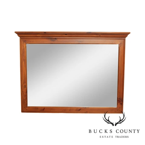 Ethan Allen Vintage Pine Wall Mirror Cover