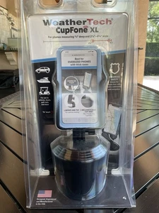 NEUF WeatherTech CupFone XL porte-gobelet support téléphone portable 8ACF4XLCS fabriqué aux États-Unis - Photo 1 sur 2