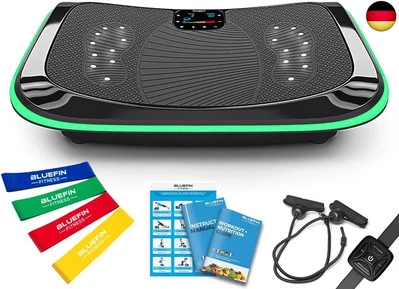 4D Vibrationsplatte ? Leistungsstark mit 3 leisen Motoren | Leicht zu Bedienen - Bild 1 von 4