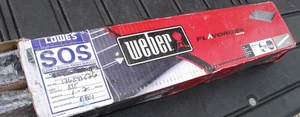New Open Box 5 pcs Weber 22.5" Porcelain Enameled Flavorizer Bars for 300 Grill - Picture 1 of 7