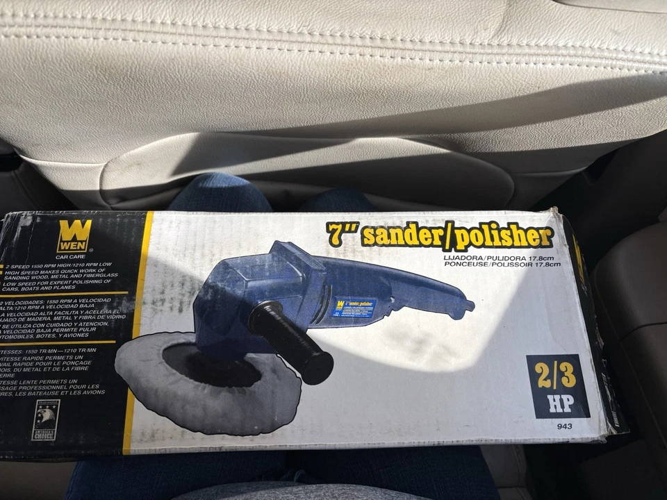 WEN 7” Sander And Polisher 2/3 Hp - Image 1 of 1