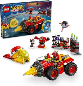 Lego Sonic the Hedgehog Super Sonic vs Egg Drill Star toy present birthday block - Picture 1 of 10