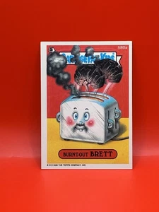 1988 Topps Garbage Pail Kids Burn-Out Brett 580a - Picture 1 of 2