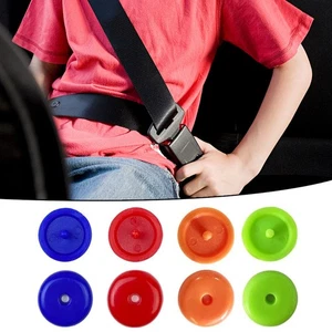 10pcs Car Seat Belt Limit Buckle Car Seat Belt Buckle Fixed Clip Stop Button - Picture 1 of 11