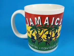 Taza de café de recuerdo de Jamaica Kingston, Montego Bay, Ocho Ríos, Nigril, Falmouth. - Imagen 1 de 8