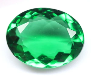 Piedra preciosa suelta verde natural Colombia esmeralda corte ovalado 12,75 quilates certificada SGTL - Imagen 1 de 8