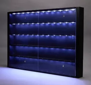 LED Display Case For Fast & Furious Hot Wheels 1:64 Scale 24 Diecast Toy Cars  - Picture 1 of 4