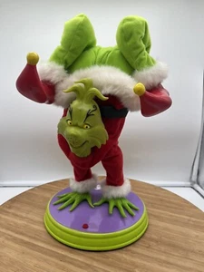 Gemmy Dr. Seuss How The Grinch Stole Christmas Hand Stand Dancing Grinch - Bild 1 von 13
