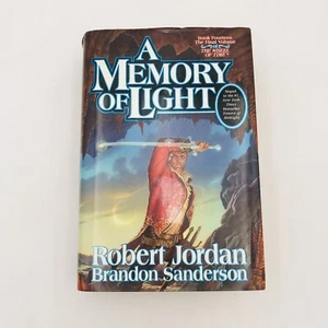 Wheel of Time #14 A Memory of Light 1st Print Ed Robert Jordan Autosigned 2012 - Picture 1 of 11