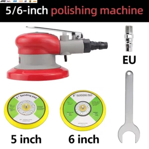 5/6 Inch Pneumatic Air Orbital Sander 125/150Mm Air Sanding Machine Polisher Air - Picture 1 of 9
