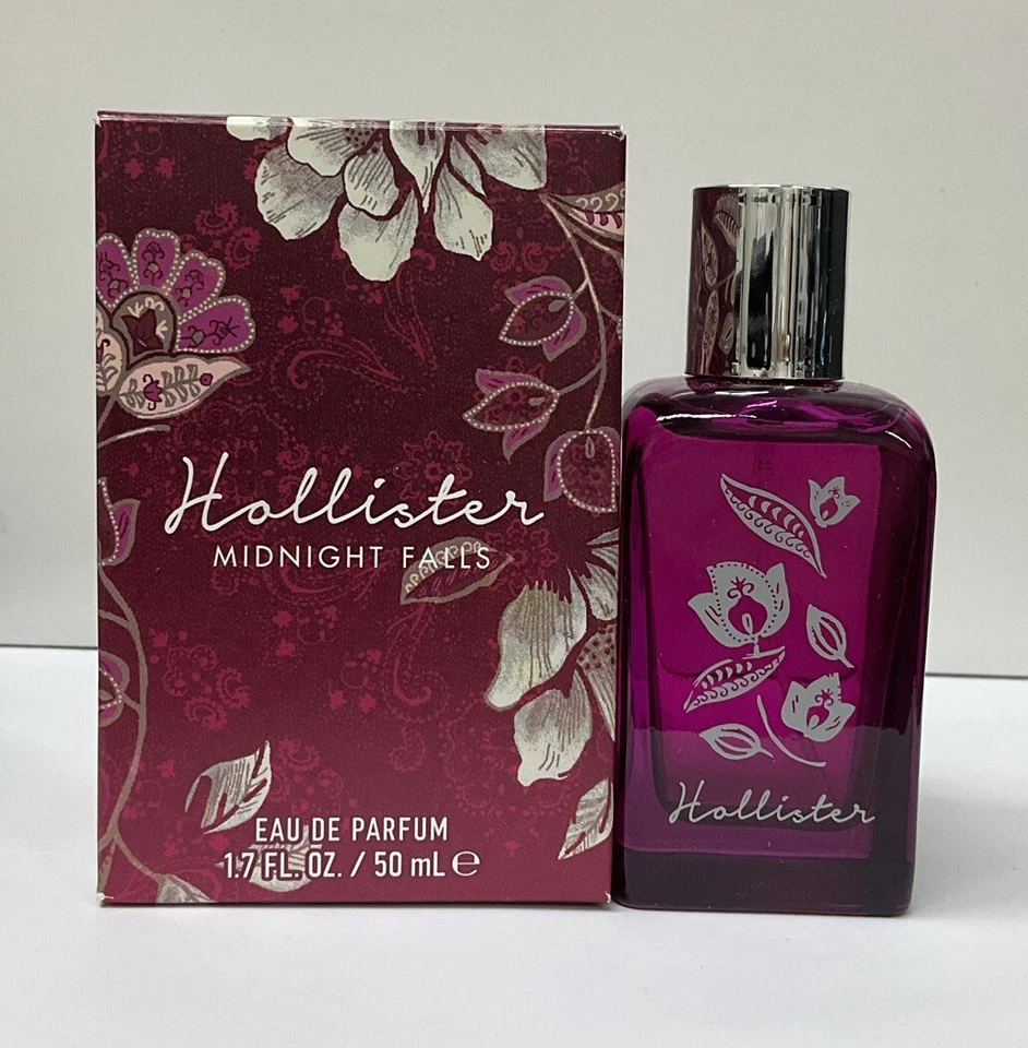 Hollister Midnight Falls Eau De Parfum Spray 1.7 OZ Nuevo en Caja Foto 1 de 2