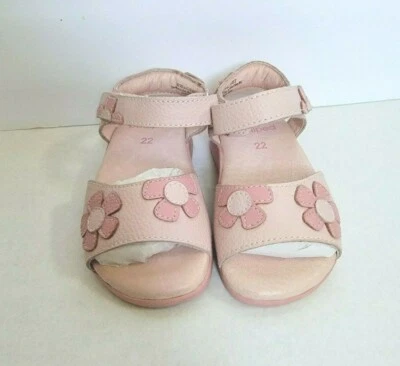 Girl Flex Pediped Pink Sandals Orig. $59    size US 6-6.5  EU 22 - Image 1 of 4