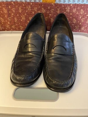 Cole Hahn Black Patent  Leather Penny Loafers Size 9.5B Pre owned - Image 1 of 4