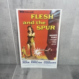Flesh and the Spur 1956 - Western - Movie Lobby Card Print - 11x17 - Bild 1 von 1