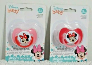 Disney Baby Minnie Mouse Schnuller 2 Stück - Bild 1 von 3