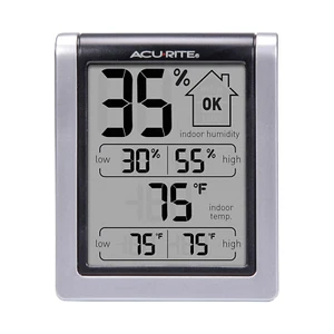 Acurite Wireless Digital Indoor Thermometer and Hygrometer Monitor for inside Te - Picture 1 of 12