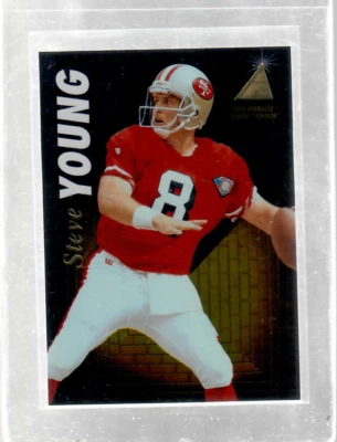 1995 PINNACLE ZENITH EDITION # Z94 STEVE YOUNG NICE CARD - Image 1 of 2