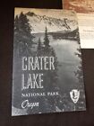 Vintage 1957 Crater Lake National Park Oregon Travel Booklet Brochure