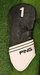 Nuevo Raro Ping Core Mr. Pingman Jugador Golf Driver Cubierta Negro Blanco - Imagen 1 de 2