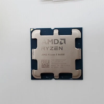 AMD Ryzen 5 8600G processor 6c/12t 4.3-5.0ghz Radeon 760M graphics card CPU - Image 1 of 2