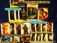 2018 Topps SOLO: a Star Wars Story Black, Yellow, Silver Parallel "U-Pick-1"