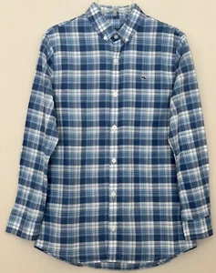 Camisa de Vineyard Vines Talla Juvenil Mediana (12-14) Botón Azul Cuadros Niños Niños - Imagen 1 de 7