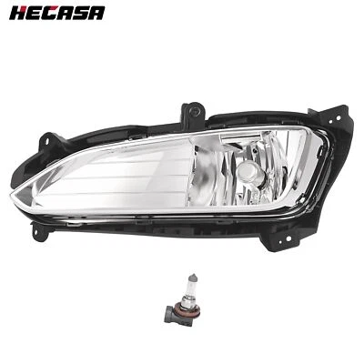 For Hyundai Santa Fe Sport 2013-2016 Chrome Front Fog Light Left Driver Side - Image 1 of 4