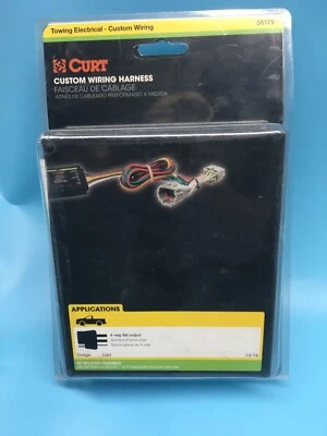 ARNÉS DE CABLEADO PERSONALIZADO, SALIDA PLANA DE 4 VÍAS, SE ADAPTA A SELECT DODGE DART #56179 Foto 1 de 4